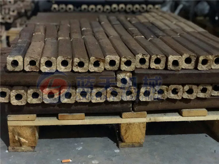 
Biomass extruder type sugarcane bagasse charcoal briquette making machine 
