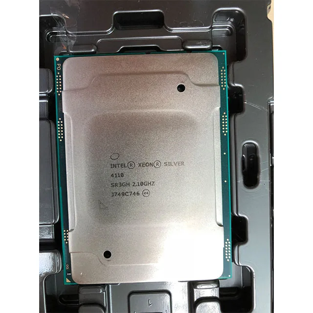  Оригинальный Intel Xeon Silver 4110 8 ядер 2 1 ГГц для серверного