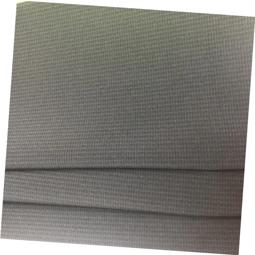 75D 65% polyester 27% nylon four 4 way stretch woven plaid elastic fabric for sportswear jacket and pant