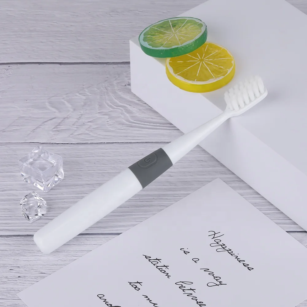 
Factory Wholesale Not Rechargeable Waterproof Travel or Business Trip AA Battery Powered Electric Toothbrush For Adults 