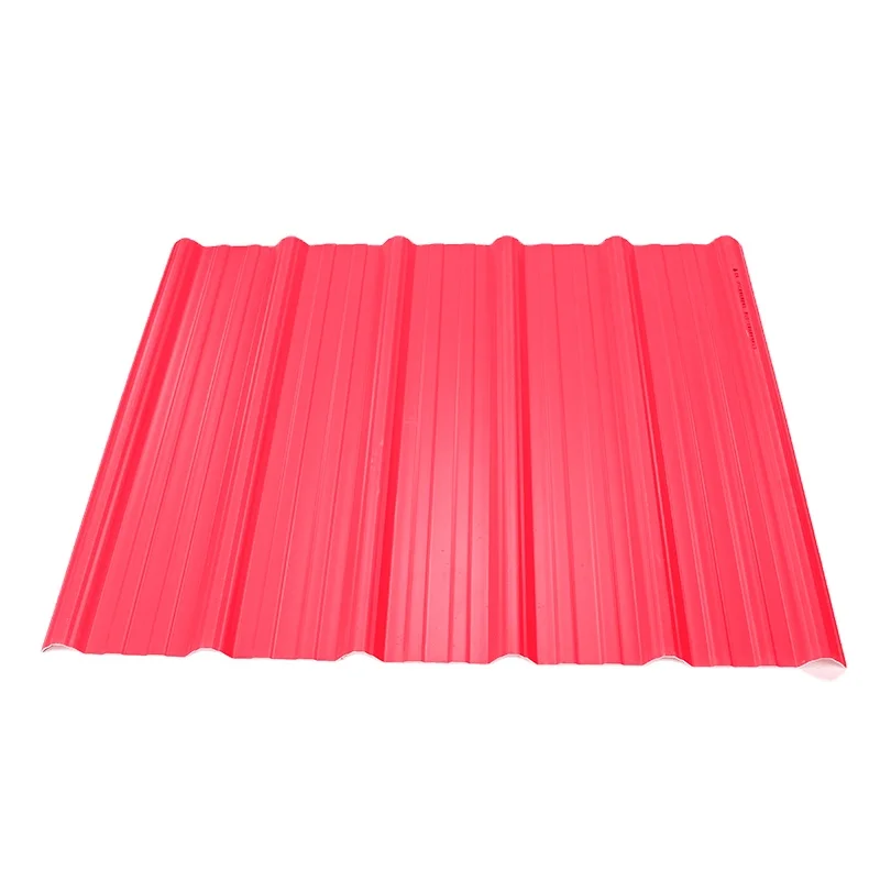 Heat Insulation UPVC PVC Plastic Cover Sheets Synthetic Resin Roof Tile
