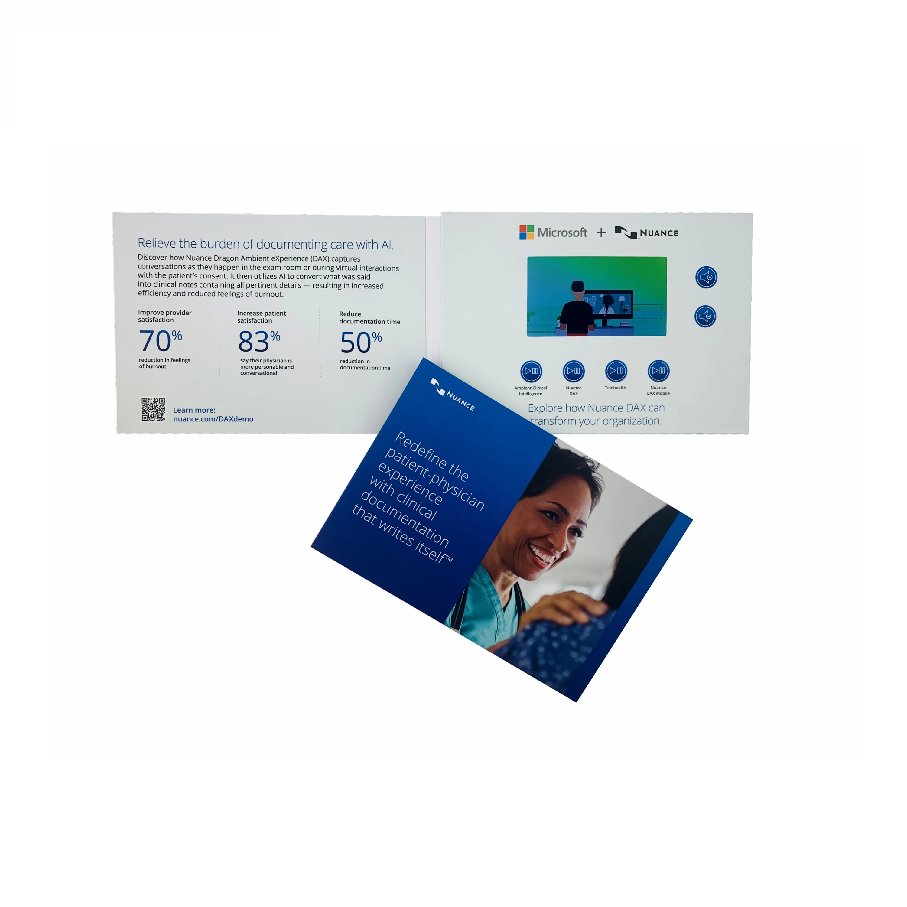 Promotional 4.3 Inch LCD invitation card grand opening video  Advertising Book Gift Cards for Marketing Greeting Card Type