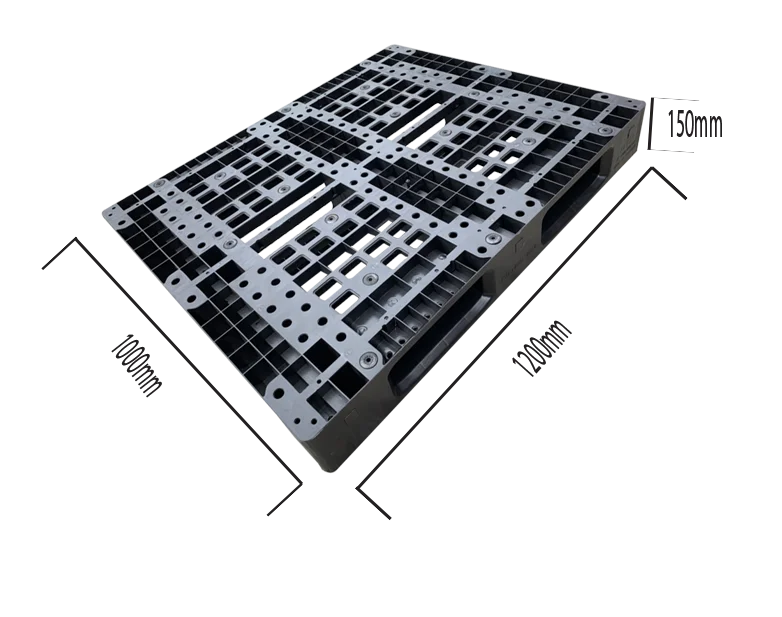 
Top Quality Heavy duty double sided HDPE large stackable reversible plastic pallet 