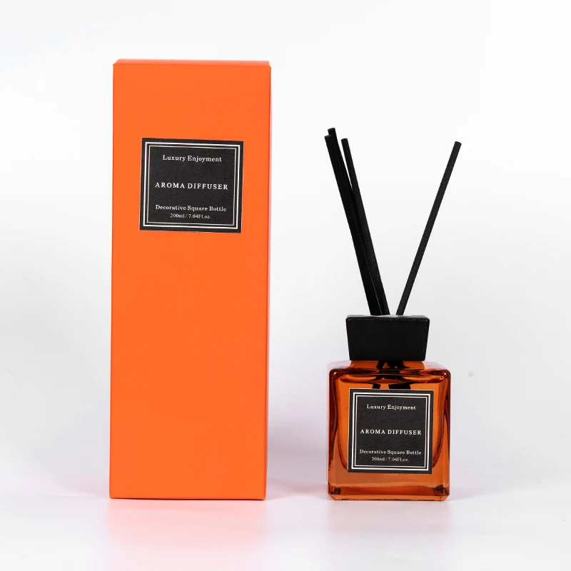 Luxury Home Decorative Refillable Essential Oil Fragrance Perfume Reed Diffuser