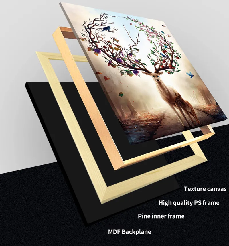Painting Color lion Canvas Oil Print Paintings Art On Decoration For Home Wall Arts Hot sale