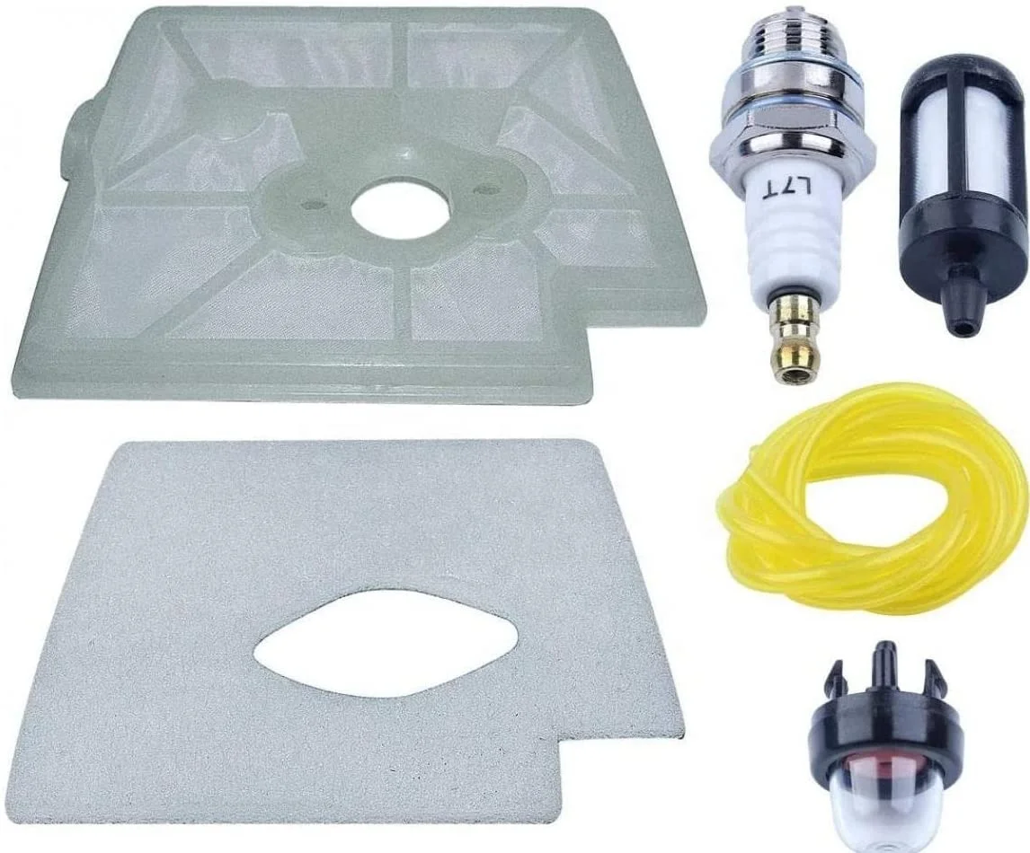 Air Fuel Filter Kit for Stihl FS160 FS180 FS220 FR220 FS280 Trimmer 41191201600 Chain Saws