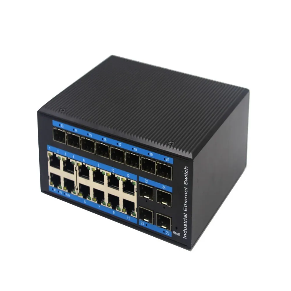 Top Rated 12-port 10/100/1000base-tx Rj45 Gigabit Uplink Power Over Ethernet Enterprise Network