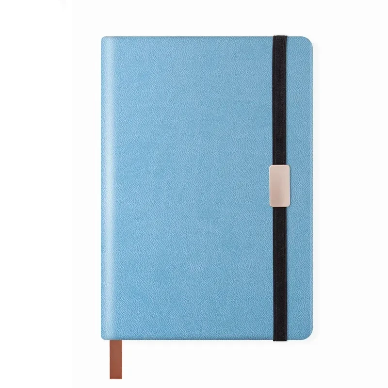 Mul-color A5  Pu Leather Journal Notebook Daily Business Office Work Notepad Simple College Office Diary School Supplies