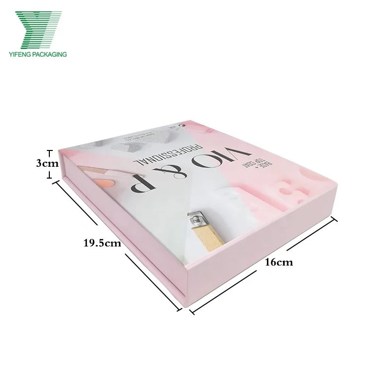 Factory Price custom gel nail polish set box luxury cosmetic gift packaging paper boxes for nail polish oil