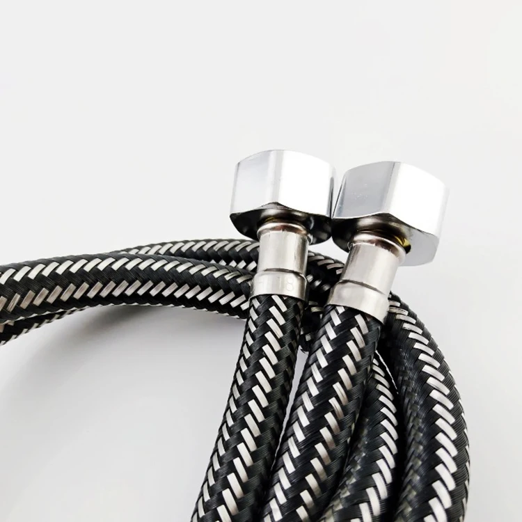 hot and cold water flexible inlet hose flexible hose for kitchen faucet wall faucet flexible hose