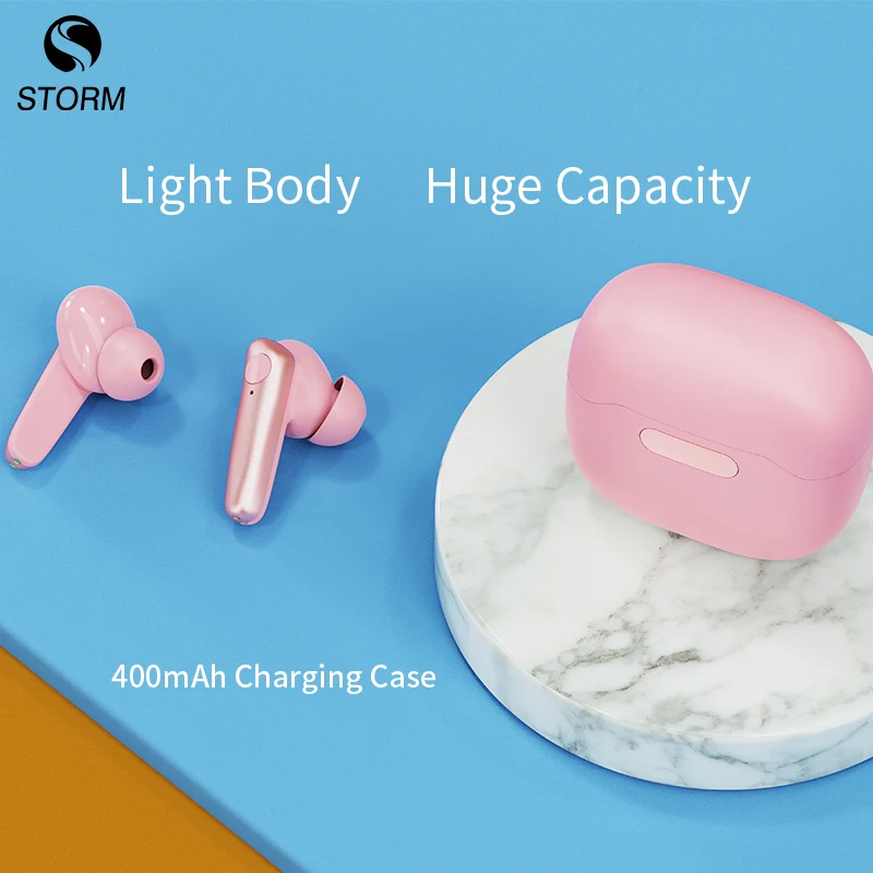 2020 manufacturer wholesale true wireless airbud mobile earbuds tws sport in ear hook phone stereo earphone headphones