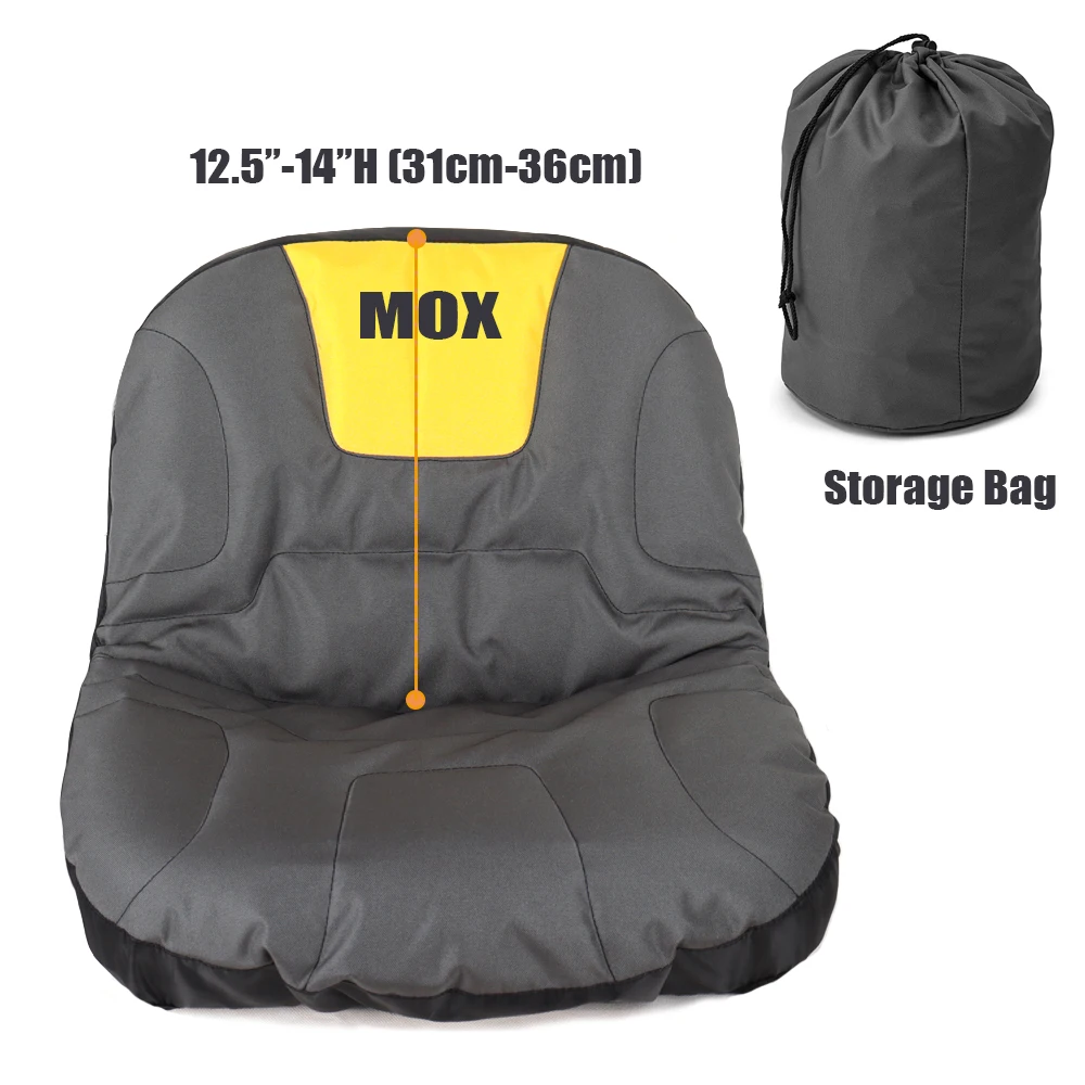 Waterproof Padded Custom Logo Riding Lawn Mower Tractor Seat Cover