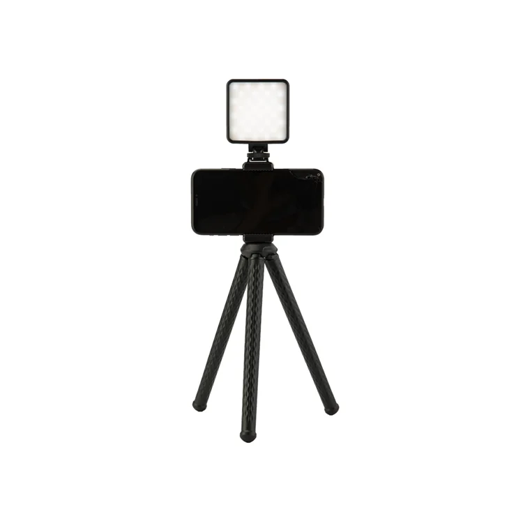 197G Weight 2Kg Max Load Rotating And Retractable Mobile Desk Phone Holder Stand For Tripod