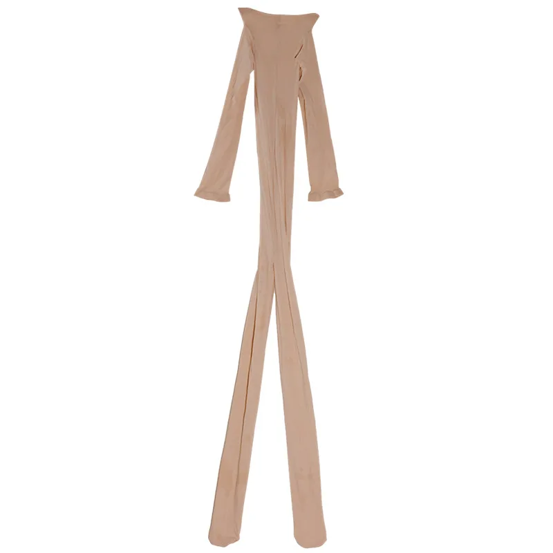 120D One-Piece Silk Stockings Full Body, Velvet Facial Mask Delicate Silky Sexy Open Range, Silk Stockings For Men And Women