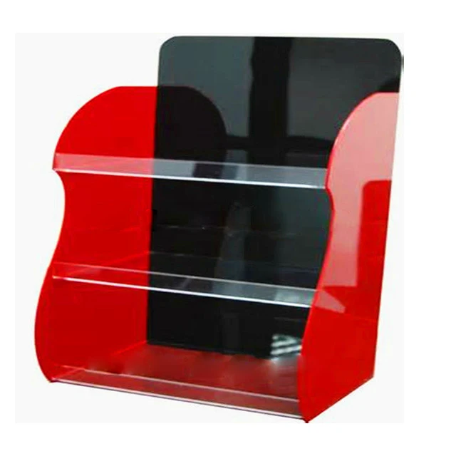 ABS vacuum forming plastic drink display rack for advertising