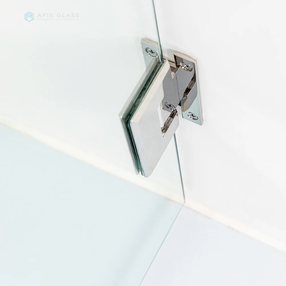 Заводская оптовая цена, размер W30 * H72, хромированная полированная дверь для душа с петлями, душевая дверь с фурнитурой из нержавеющей стали 304