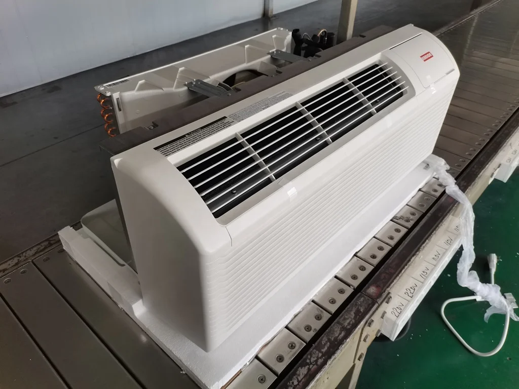 Packaged Terminal Air Conditioner PTAC Cooling only with Electric Heater 9000BTU 208 - 230V Fixed Frequency air conditioning