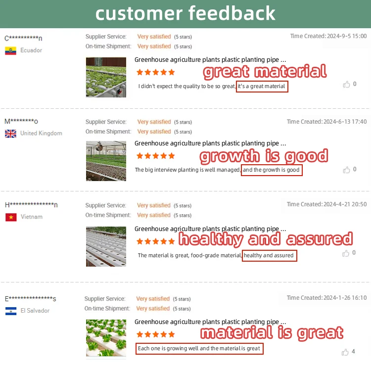 Quality Assurance NFT Gully Hydroponic Pvc Channel Hydroponic Growing Systems For Farm Cultivation Hydroponic Nft Channel