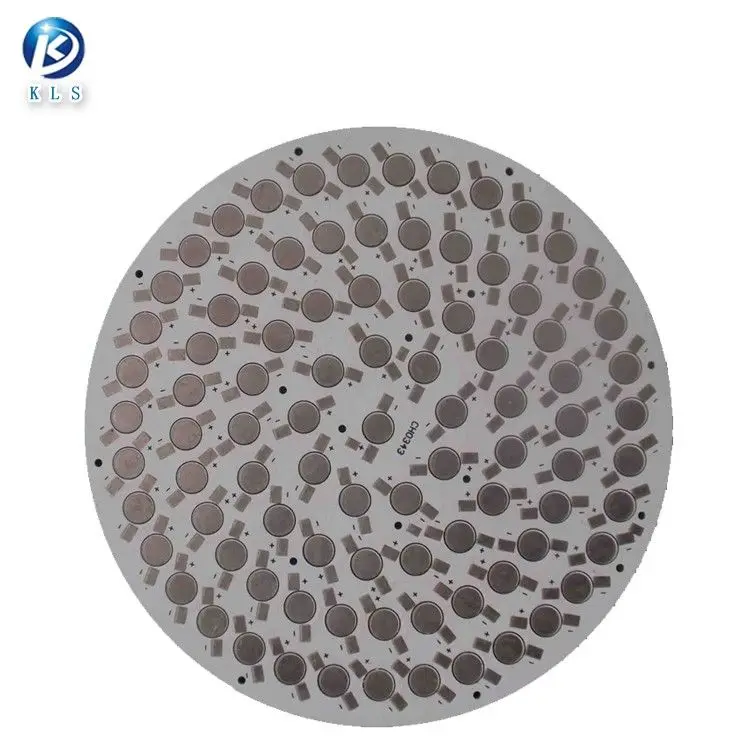 SMT мощностное PCB алюминия серебристого, золотистого цвета на заказ Светодиодная панель лампы Pcb для светодиодная лампа 2 слоя печатная плата для светодиодов