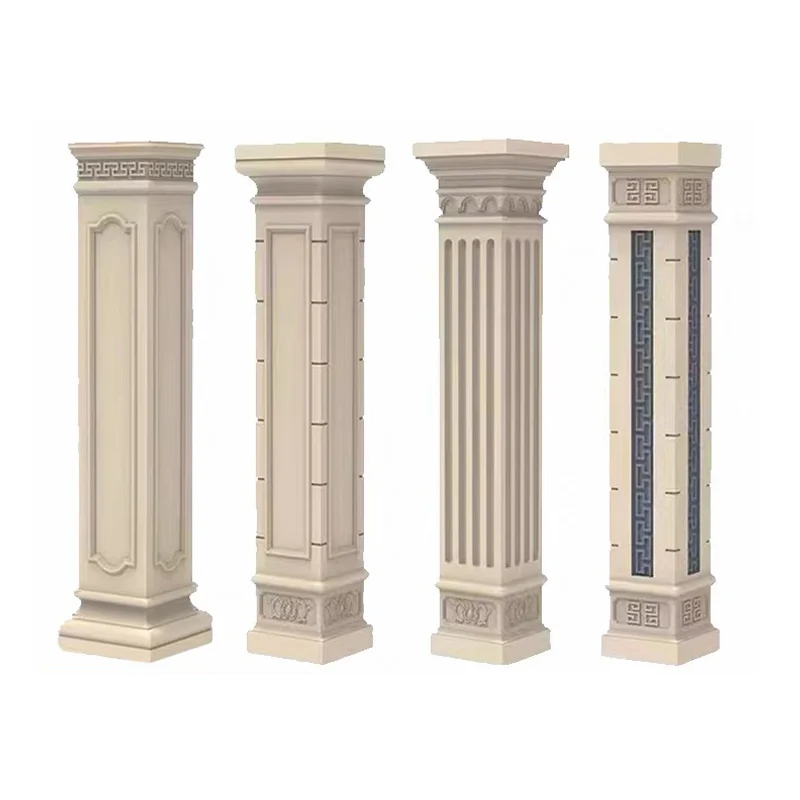 Easy to install Polystyrene EPS Styrofoam Cement Decorative Exterior Foam Cornice Moulding