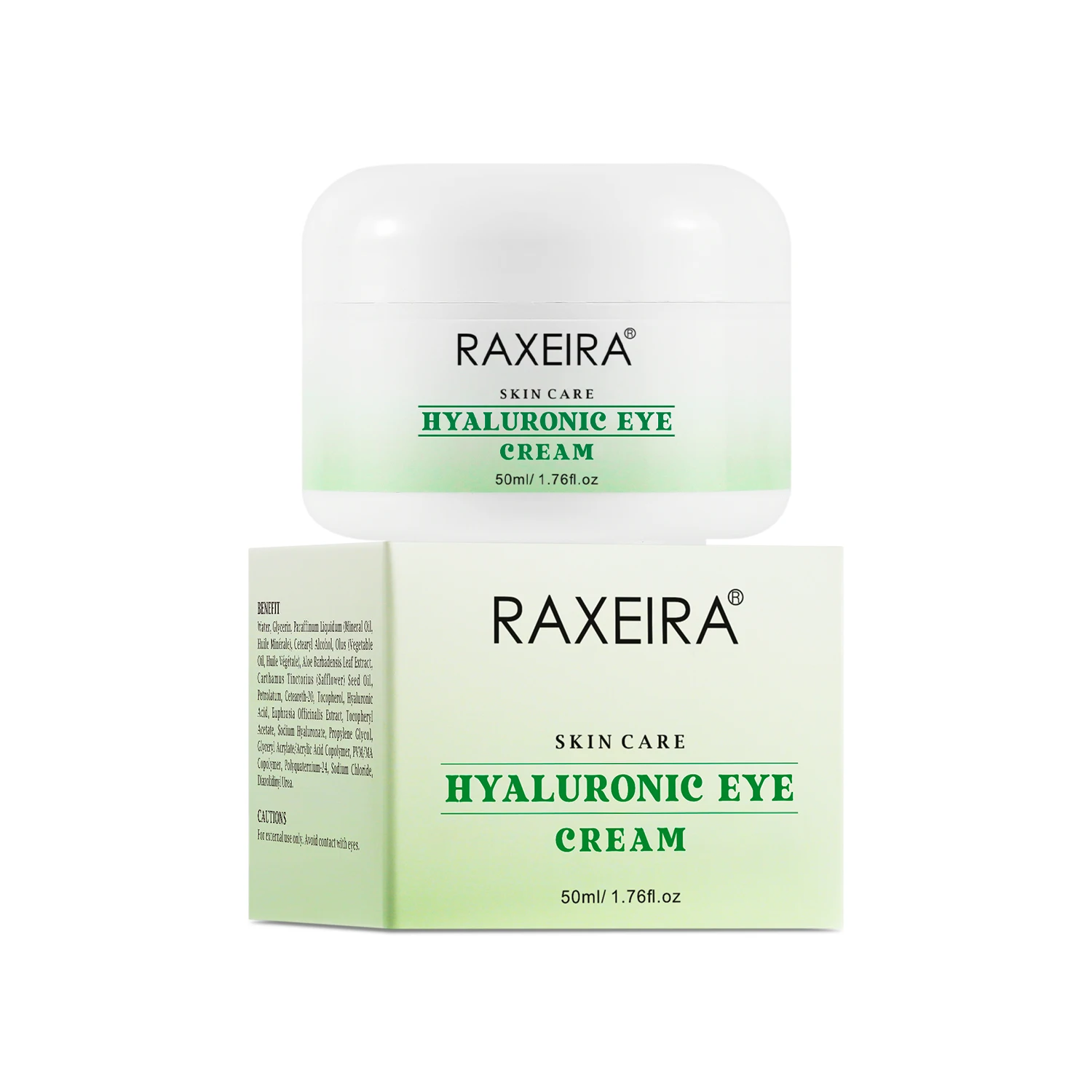 Private Label Under Eye Cream Removal Dark Circles Brightening And Anti Puffiness Hyaluronic Eye Cream For Wrimkles