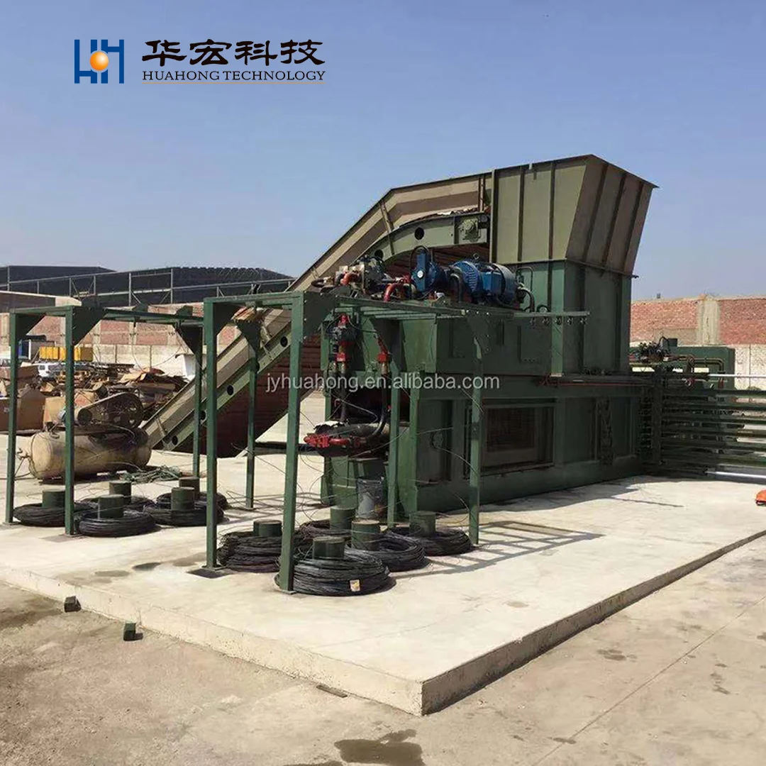 HPA-160 Automatic Horizontal Non-metallic Baler Reliable performance