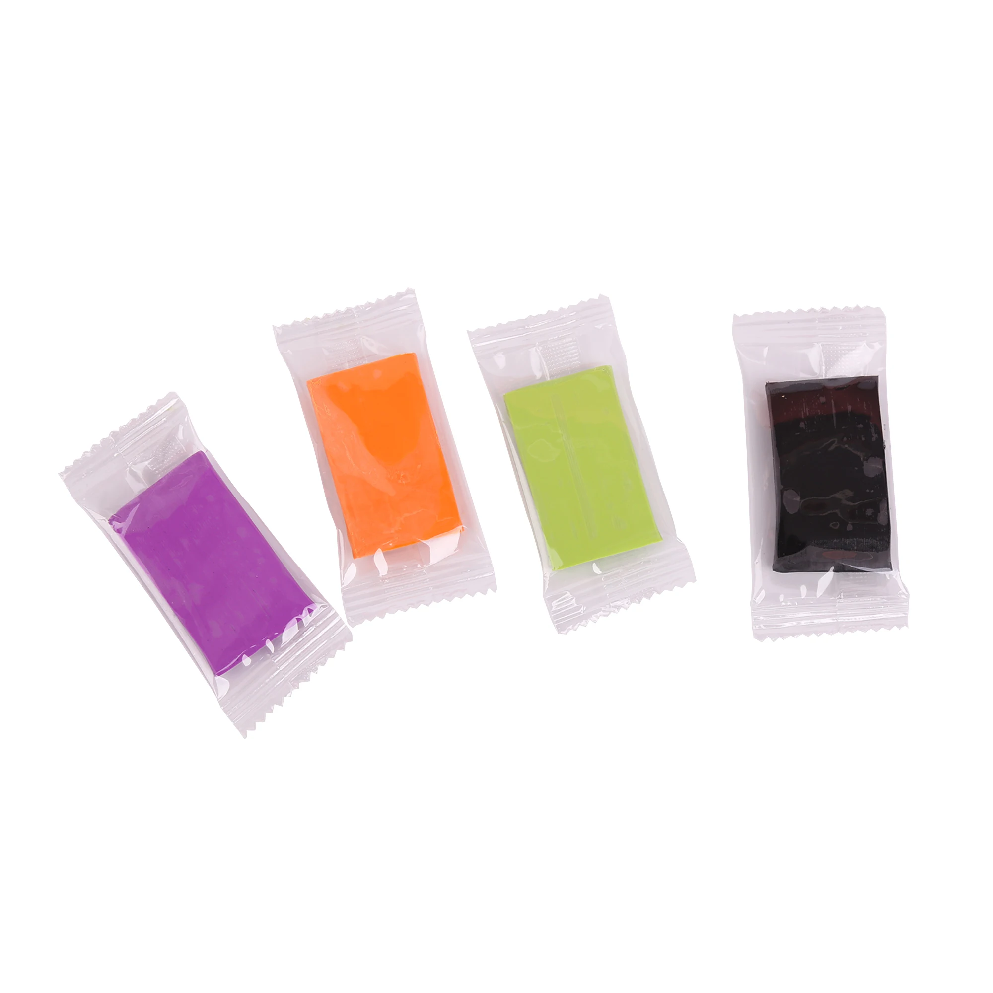 CPSC Conformed Non-Toxic Molding DIY Clay, Great for Kids, Beginners,4 Colors Small Block Polymer Clay Starter kit