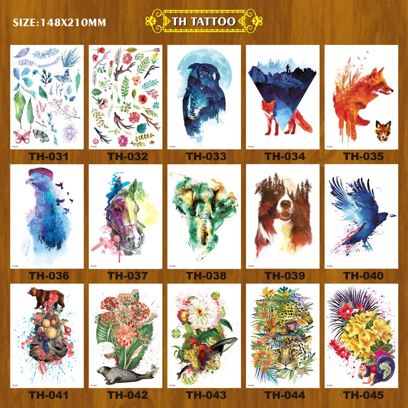 Водостойкая Сексуальная тату-бумага временные пользовательские наклейки с Полной