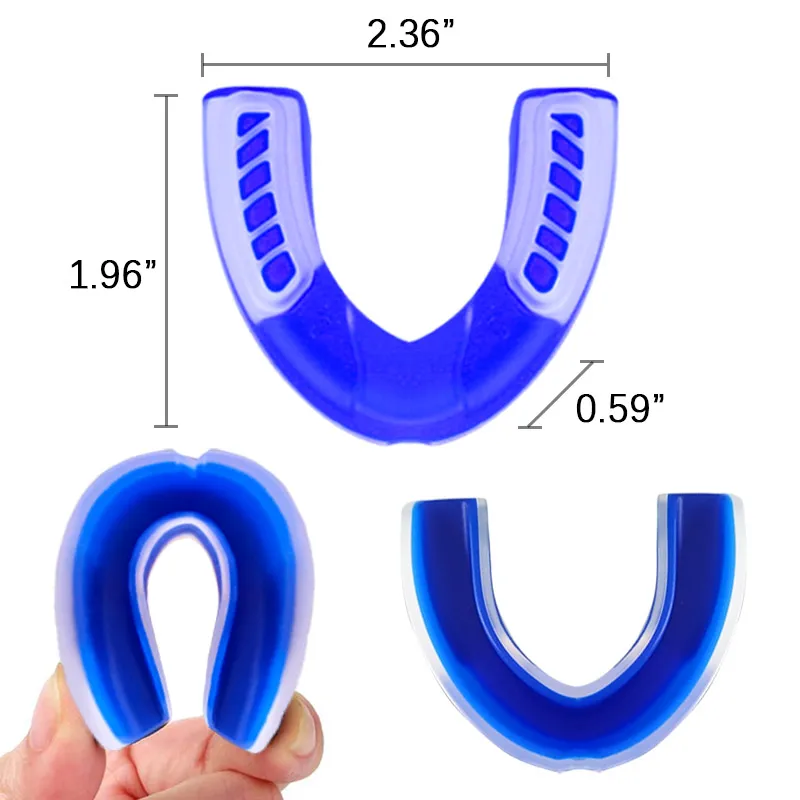 Wholesale Custom EVA teeth grinding football sports american football  mouthguard for boxing