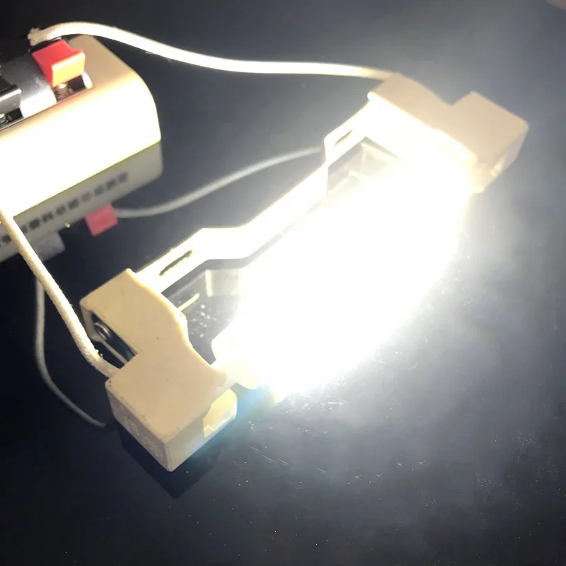 R7S LED COB Bulbs Glass Floodlight Dimmable 15W 220V 118mm Ceramic Corn Lights J118 Energy Saving Replace 150W Halogen Lampada