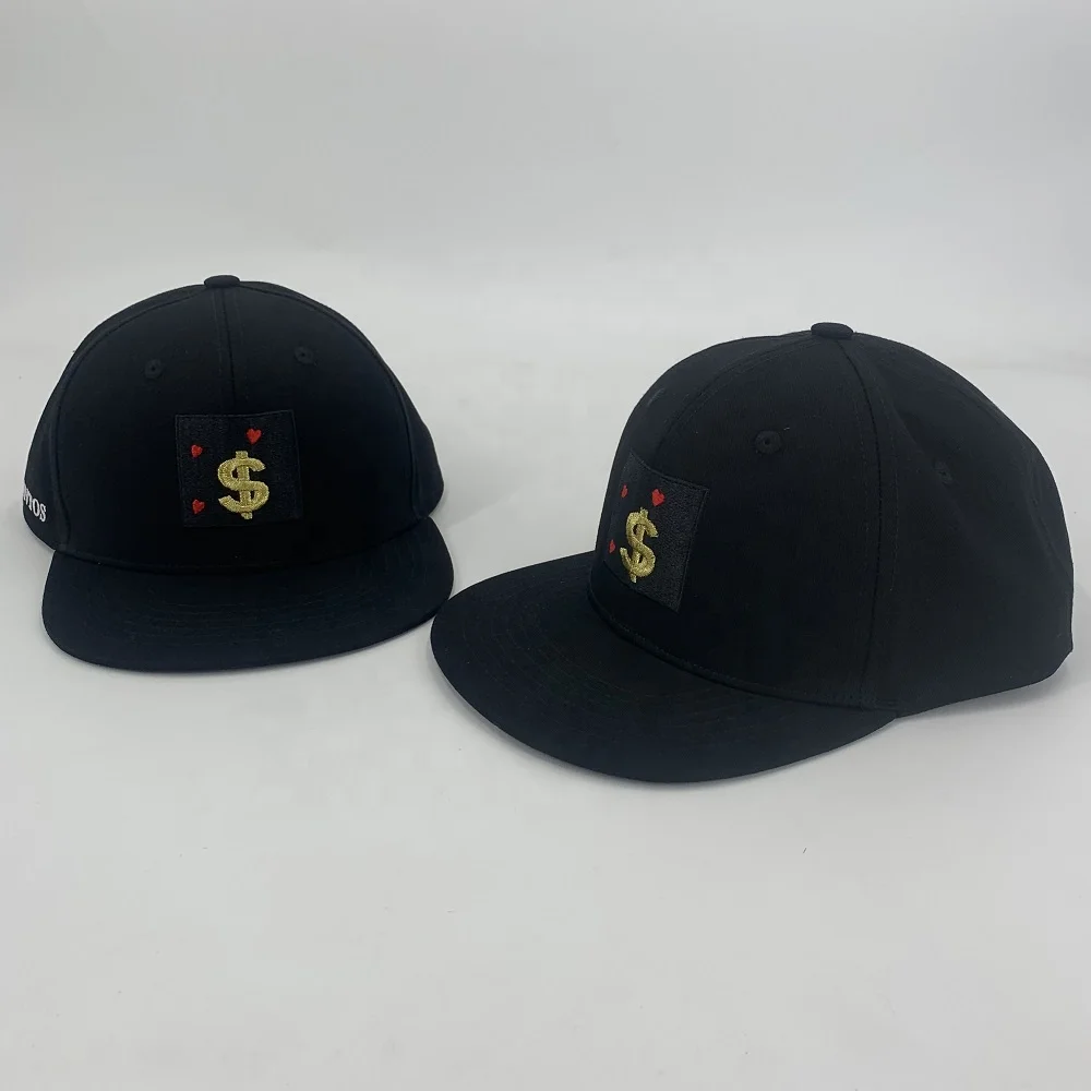 Cheap Wholesale 3D Embroidery 6 Panel Caps Custom Snapback Caps