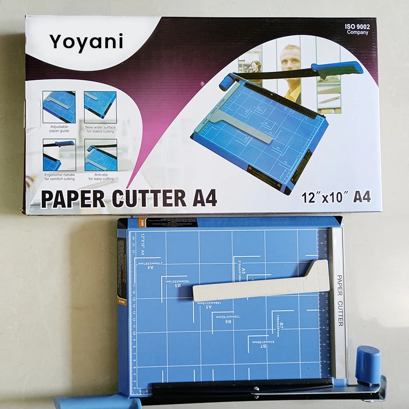 Cheap hand operated manual guillotine A3 A4 paper cutting machine