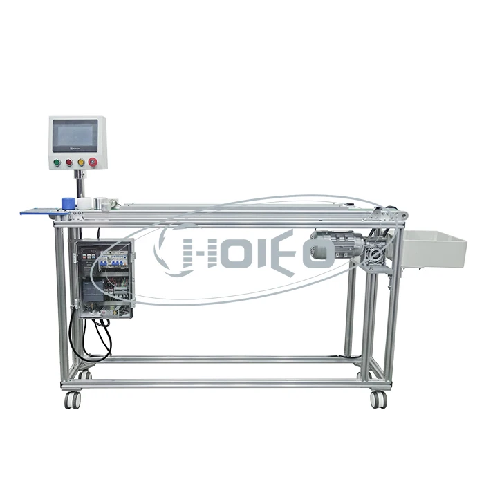 CAP-605 via HMI Automated Conveyor Belt educational equipment  trainer belt conveyor system training kit for vocational school