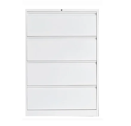 
Commercial office furniture 4 wide drawers steel file filing cabinet heavy duty lateral 