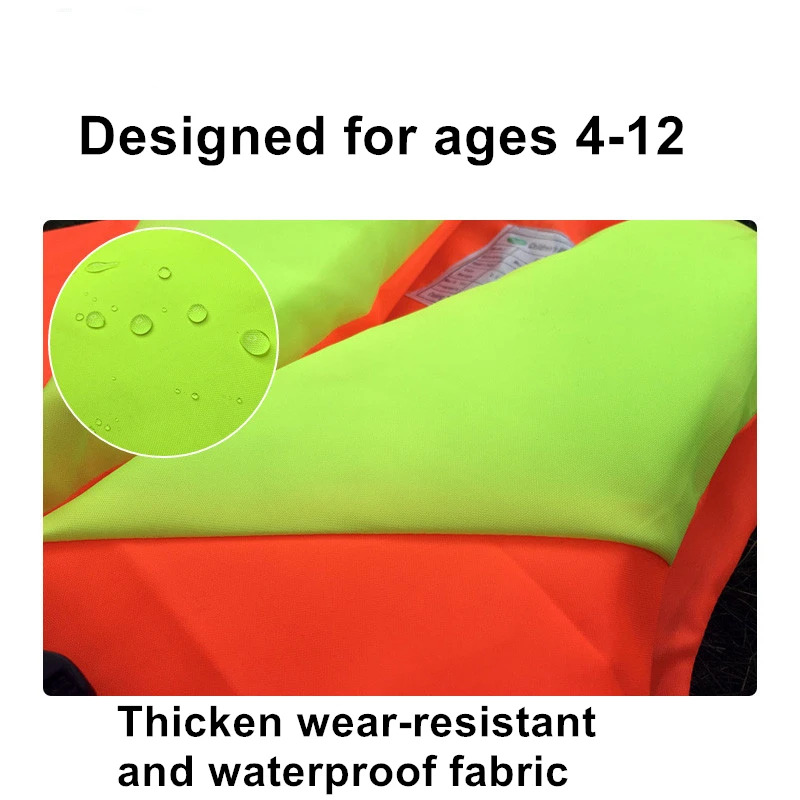 Custom logo Children Swim Vest Swim Life Jacket Swimming Aid life jacket life vest for Kids