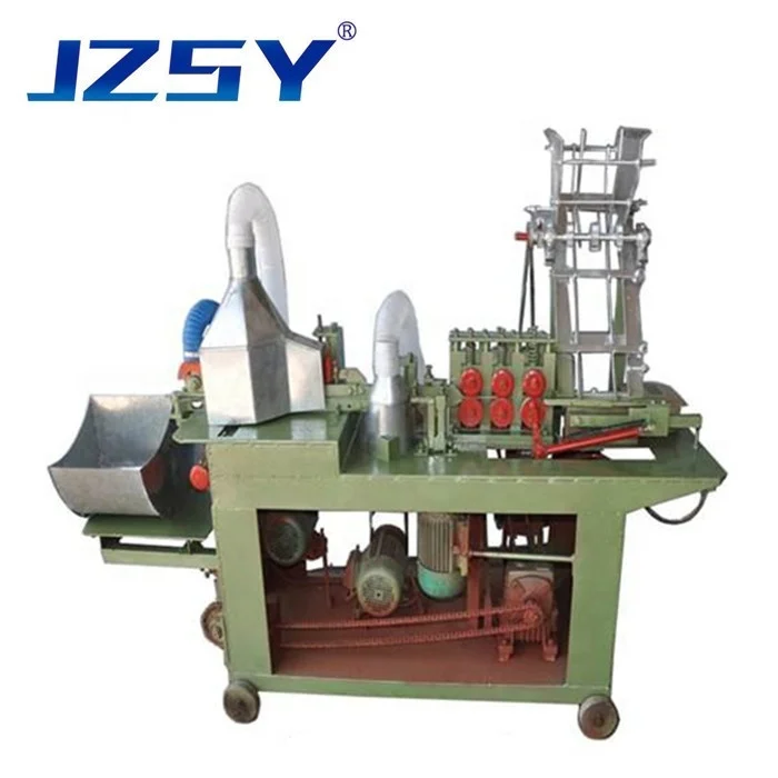 High efficiency automatic disposable round wooden chopsticks making machine/custom BBQ toothpick stick splitting cut machine