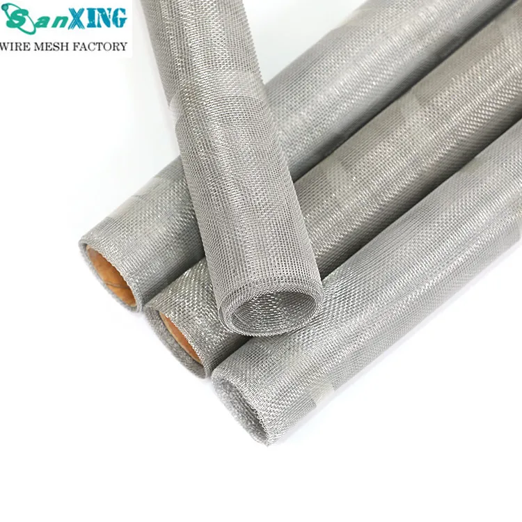 Manufacture Electro Galvanized Window Screen Permanent Mosquito Square Net