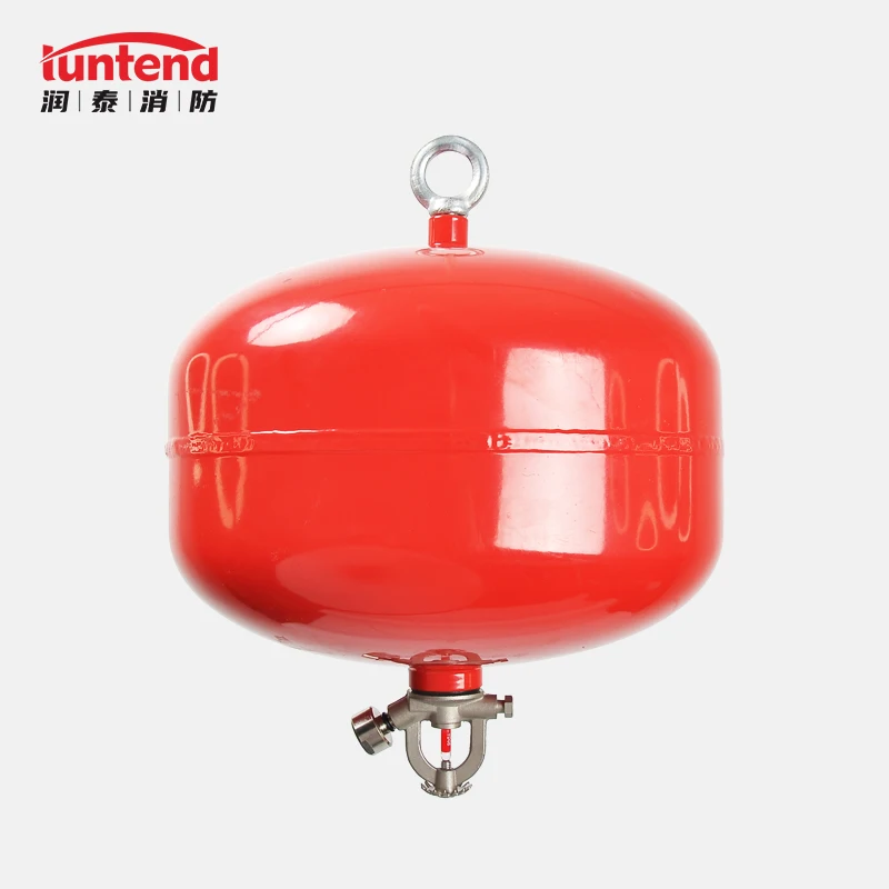 4KG Hanging Type Fix temperature Foam Gas Extinguisher Fire Suppression System