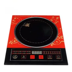 Hot sales wholesale 2200W Induction Cooker Plates Induction Hob Commercial Crystal Plates Induction Cooktop Cooker Electric