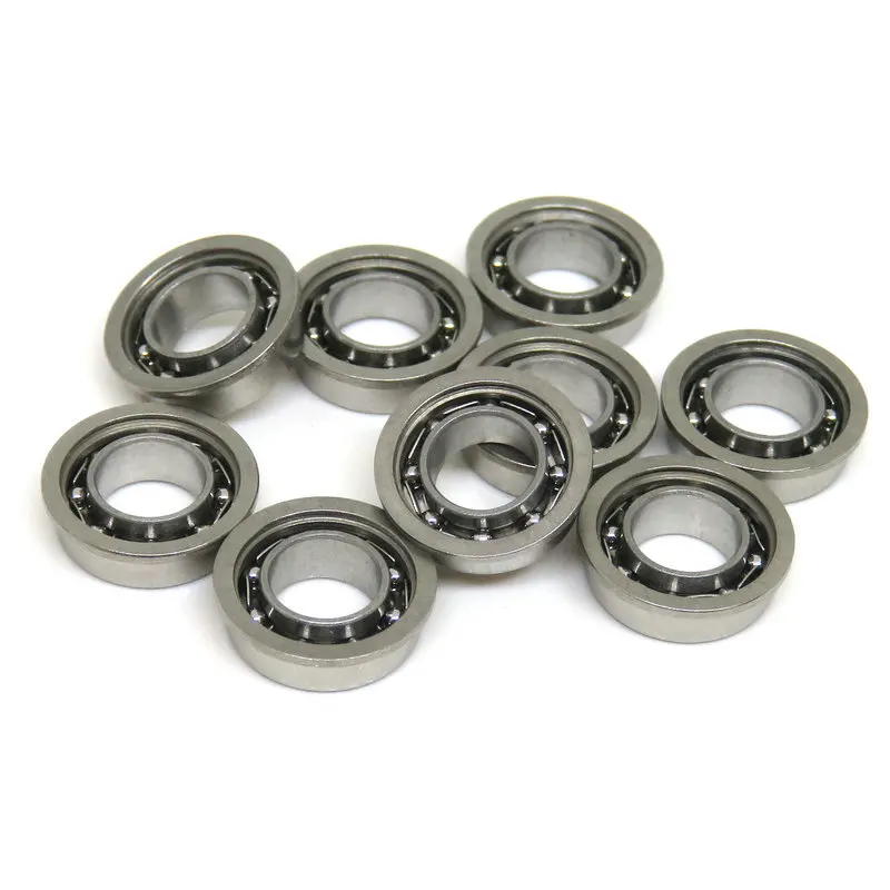 ABEC-7 SMF84 Single Low Stainless Steel Flanged Bearing 4x8x2mm