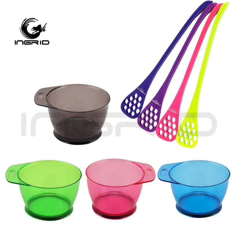 Hair Dyeing Set Hair Color Dye Bowl Dye Mixer Hair Tint Mixing Spoon Salon Tools