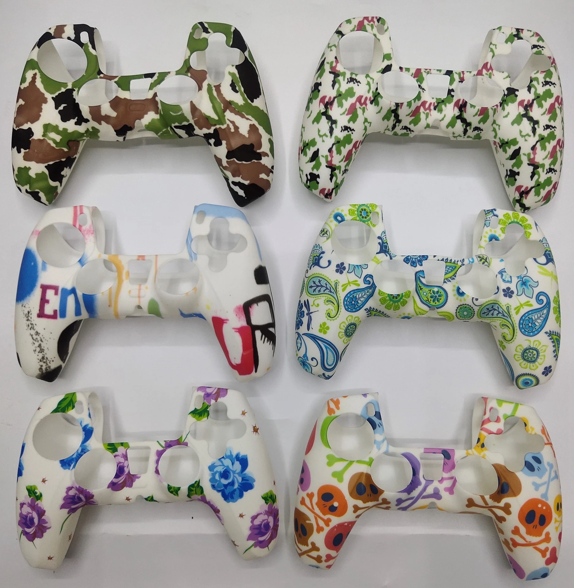 Hot Sell Camo Color Dualshock Controller Skin Game Controller Bag Case For Custom Playstation 5 Controller Skins