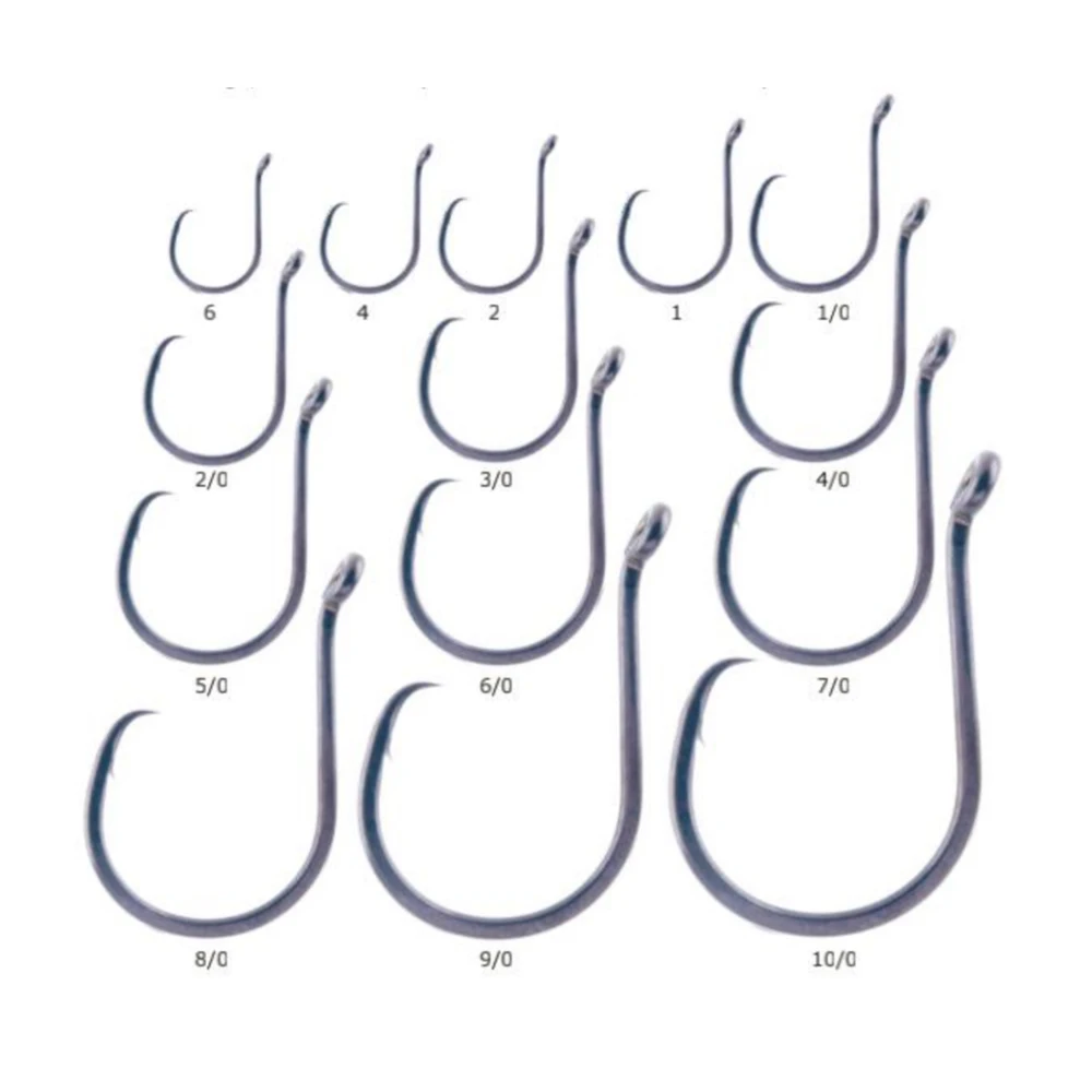 New Arrival High Carbon Steel Free Sample bulk up ring circle hook kirby 2012017 fishing hooks