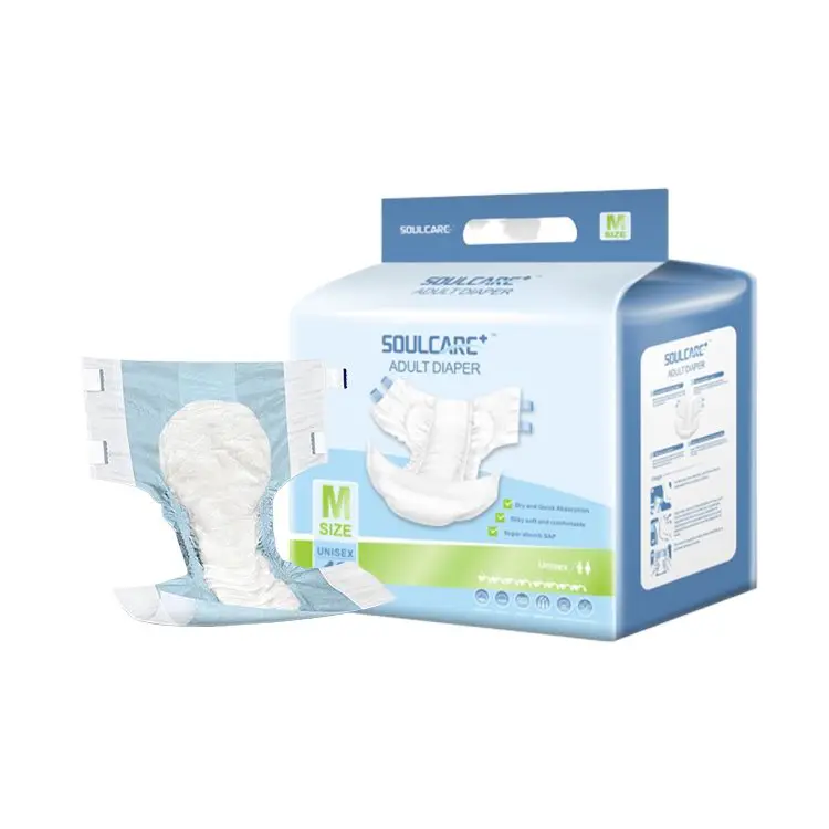 Adult Women Maternity Overnight Custom Diaper Xxxl in Picture Indonesia Malaysia Sri Lanka