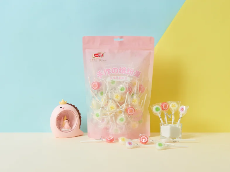 Individual Customized Christmas Sweets Hard Candy Sticks Candy Lollipop Manufacturers