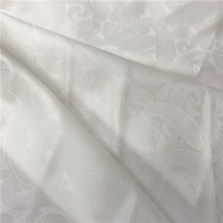 
12mm Raw Silk Fabric Silk Jacquard Fabric Bridal Silk Organza Fabric for Wedding Dress 