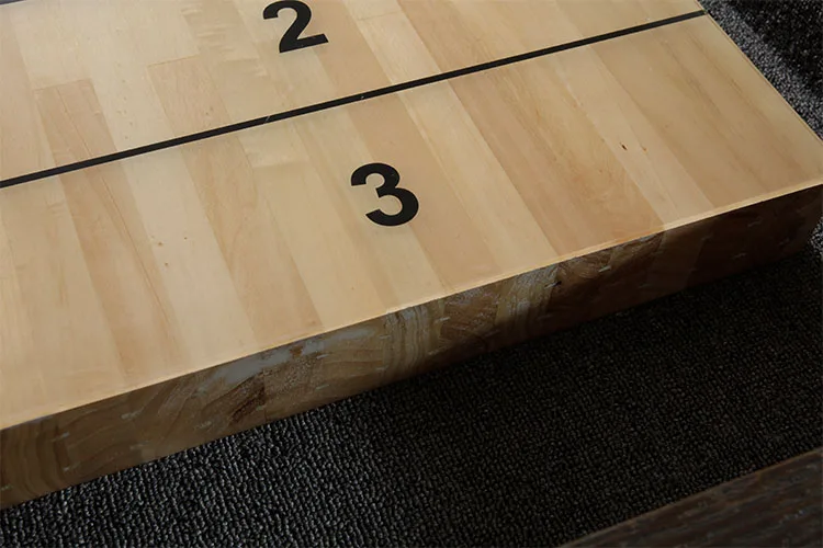 Wholesale Price Solid Wood Modern Professional Shuffleboard Table For Sale Solid Wood