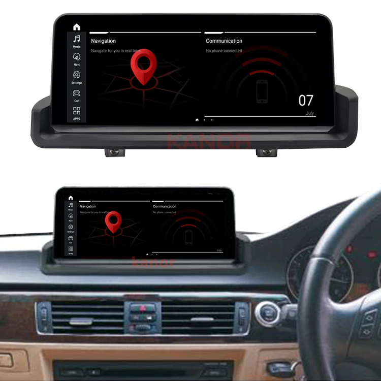 Right hand drive android 13 10.25' 4G LTE CARPLAY car audio for RHD BMW 320D E90 E91 E92 E93 dashboard display auto radio