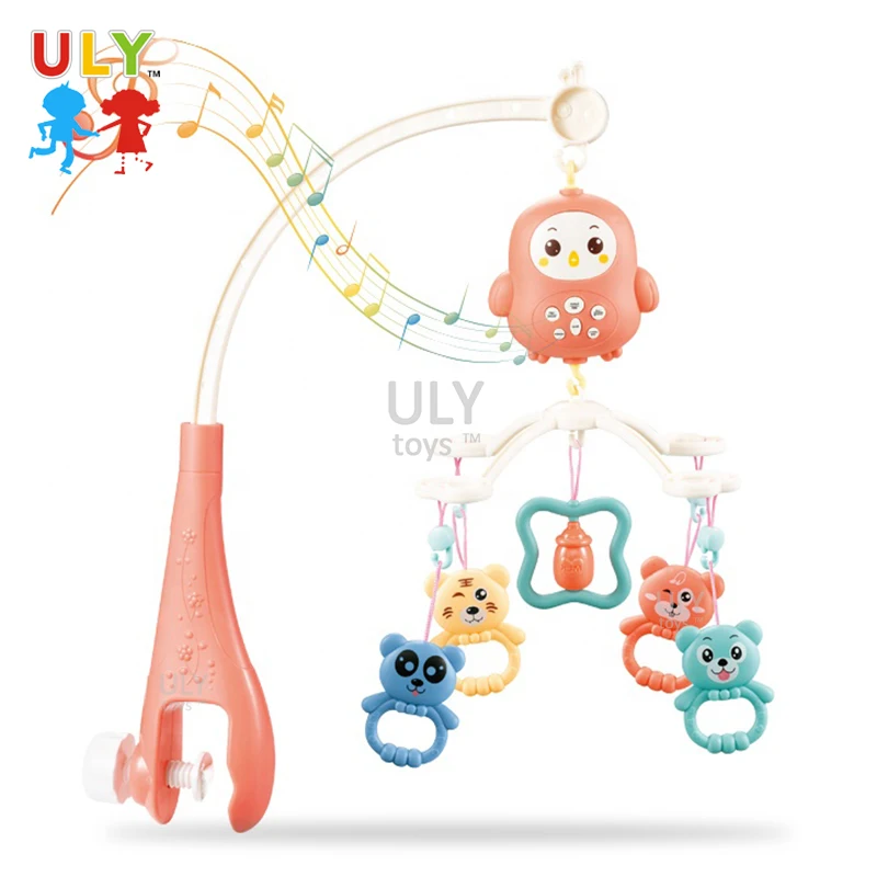 Новый дизайн красочных съемных подвесных колокольчиков, мобиль для детской кроватки, музыкальные детские игрушки для детской кроватки, мобиль для детской кроватки