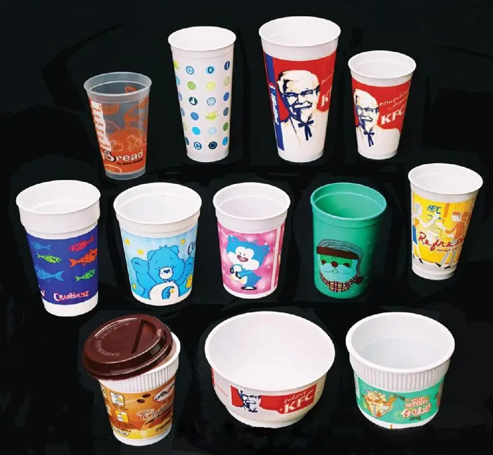 plastic cup printing machine